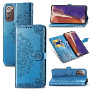 PROTEMIO 22786
ART Peňaženkový kryt Samsung Galaxy Note 20 Ultra ORNAMENT modrý