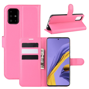 PROTEMIO 18086
LITCHI Peňaženkové puzdro Samsung Galaxy A51 ružové