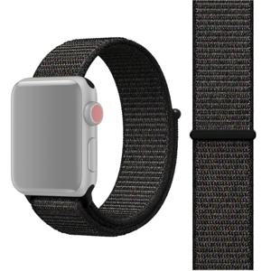 33945
NYLON Remienok Apple Watch 8 / 7 (45mm) / 6 / SE / 5 / 4 (44mm) / 3 / 2 / 1 (42mm) čierny