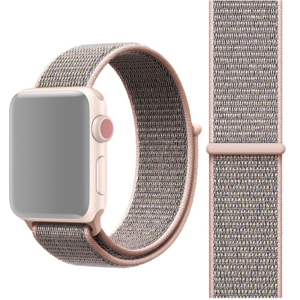 33946
NYLON Remienok Apple Watch 7 (45mm) / 6 / SE / 5 / 4 (44mm) / 3 / 2 / 1 (42mm) ružový