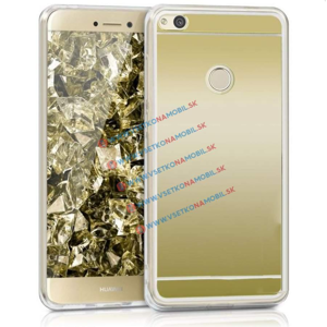 4046
Zrkadlový silikónový obal Huawei P9 Lite 2017 zlatý