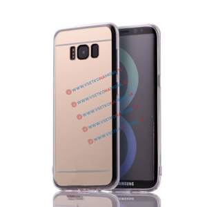 4636
Zrkadlový silikónový obal Samsung Galaxy S8 Plus zlatý