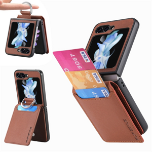 JSM 62500
JSM CARD Kryt s priehradkami pre karty Samsung Galaxy Z Flip5 5G hnedý