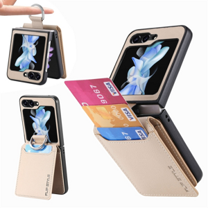 JSM 62501
JSM CARD Kryt s priehradkami pre karty Samsung Galaxy Z Flip5 5G béžový