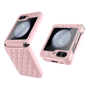 PROTEMIO 63669
LATTICE Ochranný obal pre Samsung Galaxy Z Flip5 5G ružový